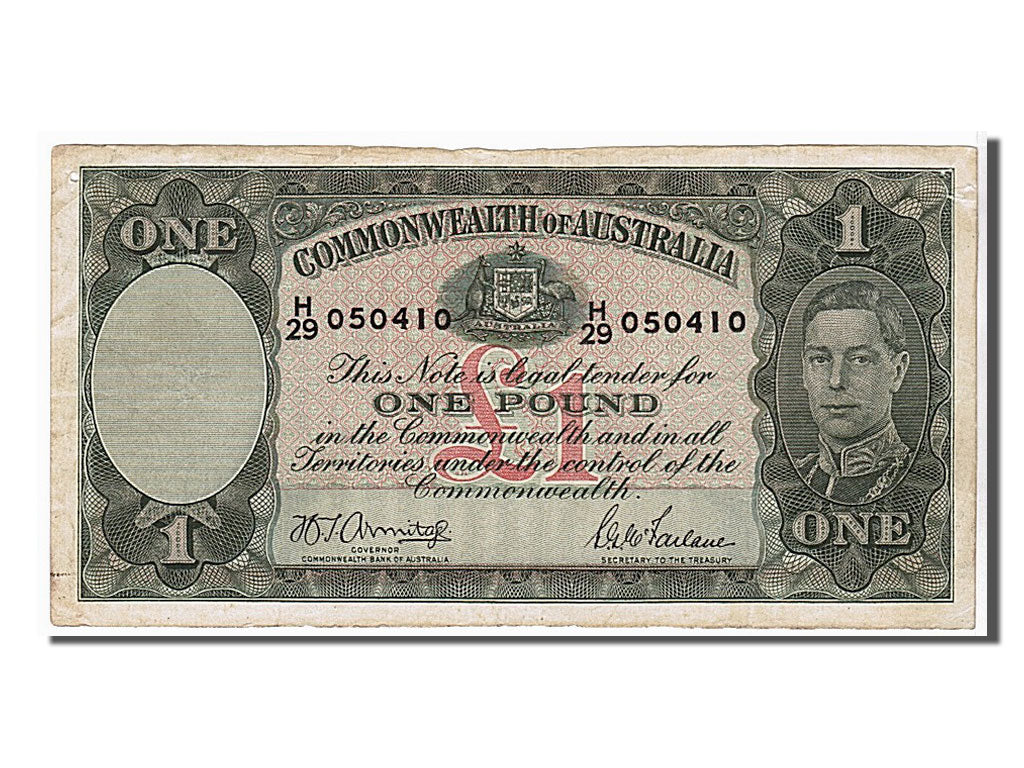 Banknote, Australia, 1 Pound, 1942, VF(30-35)