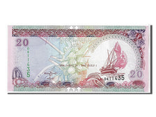 Banconote, Maldive, 20 Rufiyaa, 2008, KM:20b, FDS