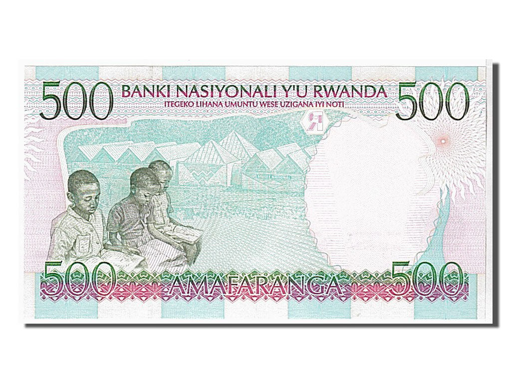 Geldschein, Ruanda, 500 Francs, 1988, KM:26a, UNZ