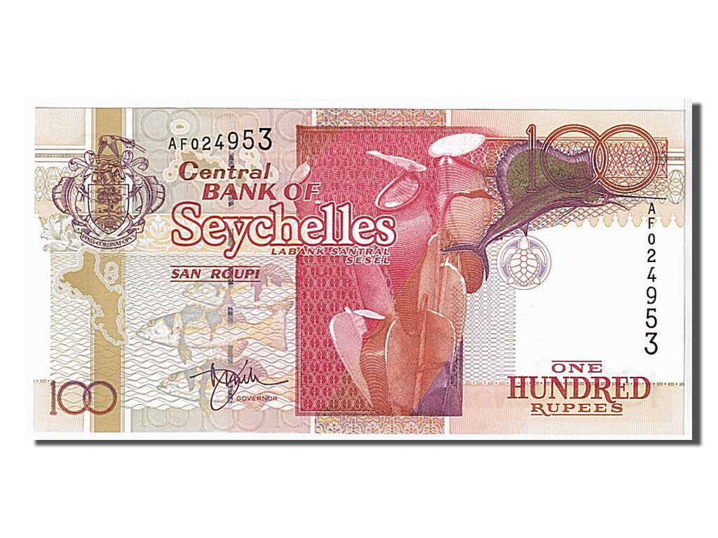Billete, 100 Rupees, 2001, Seychelles, KM:40, UNC