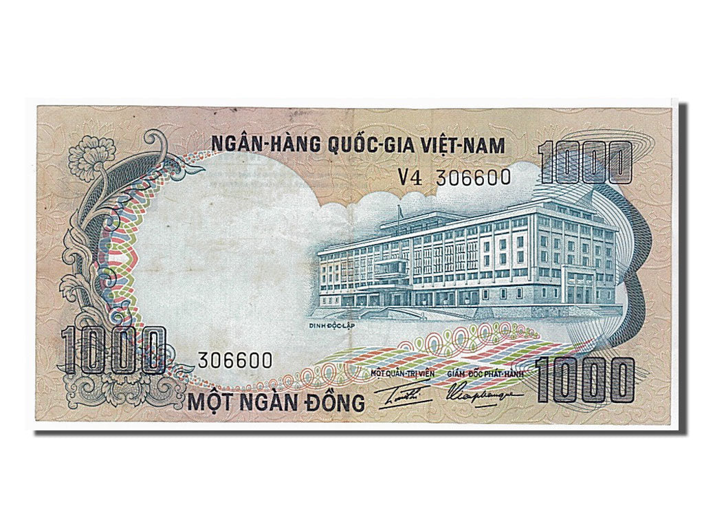 South Viet Nam, 1000 D<ox>ng, 1972, KM #34a, UNC(63), 306600
