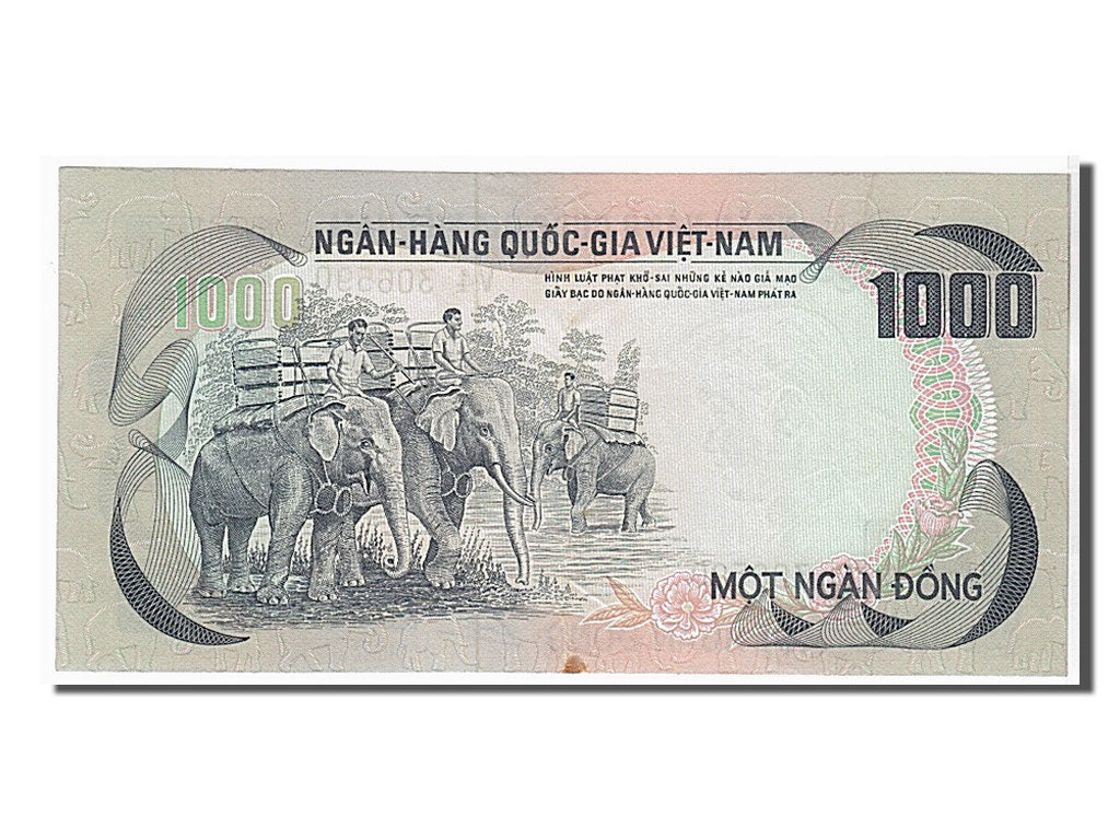 Banknote, South Viet Nam, 1000 D<ox>ng, 1972, KM:34a, UNC(63)