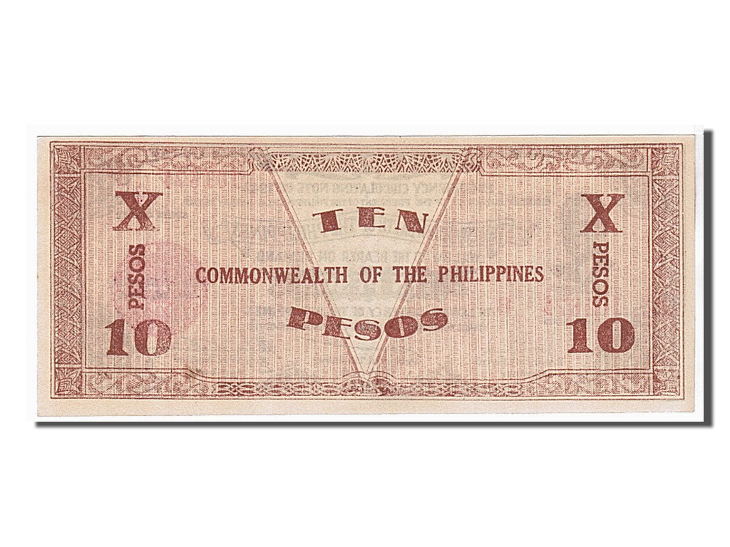 Banknote, Philippines, 10 Pesos, 1942, KM:S649c, UNC(65-70)