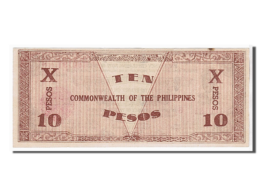 Banconote, Filippine, 10 Pesos, 1942, KM:S649c, SPL