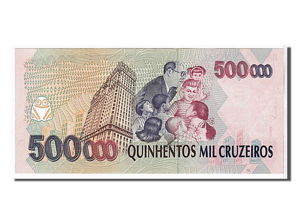 Brazil, 500,000 Cruzeiros, 1993, KM #236c, UNC(65-70), A6173053951A