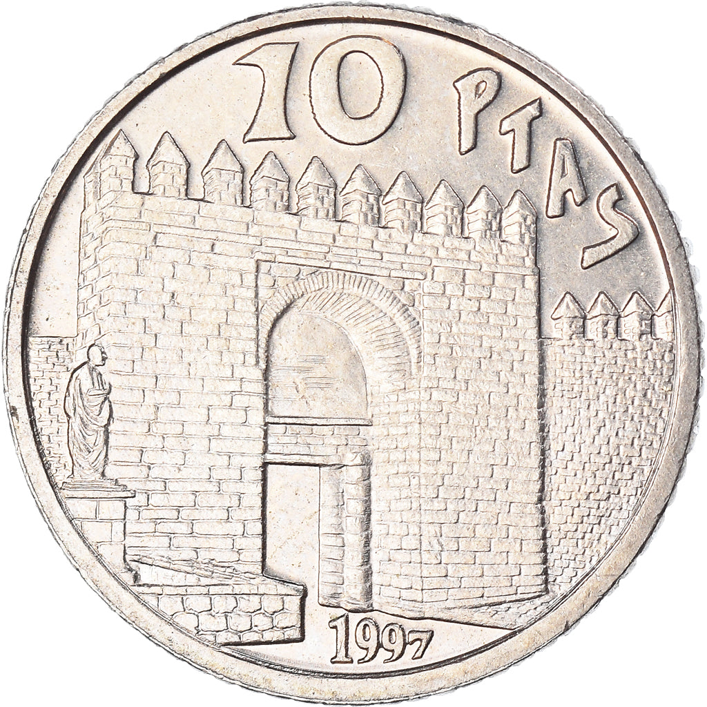 Coin, Spain, 10 Pesetas, 1997