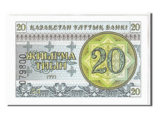 Banconote, Kazakistan, 20 Tyin, 1993, FDS