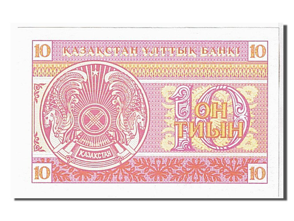 Kazakhstan, 10 Tyin, 1993, KM #4, UNC(65-70), 6009090