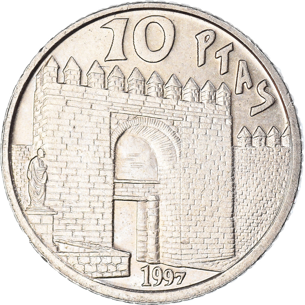 Coin, Spain, 10 Pesetas, 1997