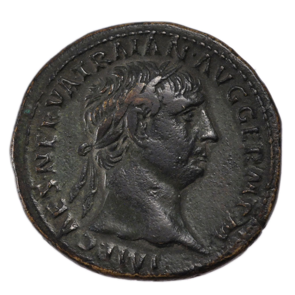 Trajan, Sestertius, Roma, AU(50-53), Bronze, Cohen #624, 25.70