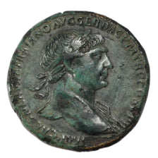 Trajan, Sestertius, Roma, AU(50-53), Bronze, Cohen #469, 23.50