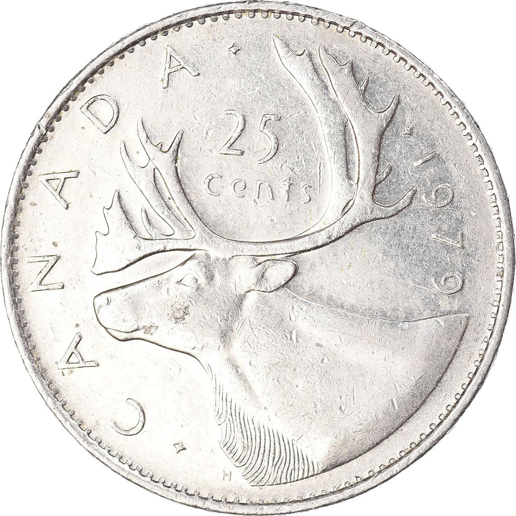 Moneta, Canada, 25 Cents, 1979
