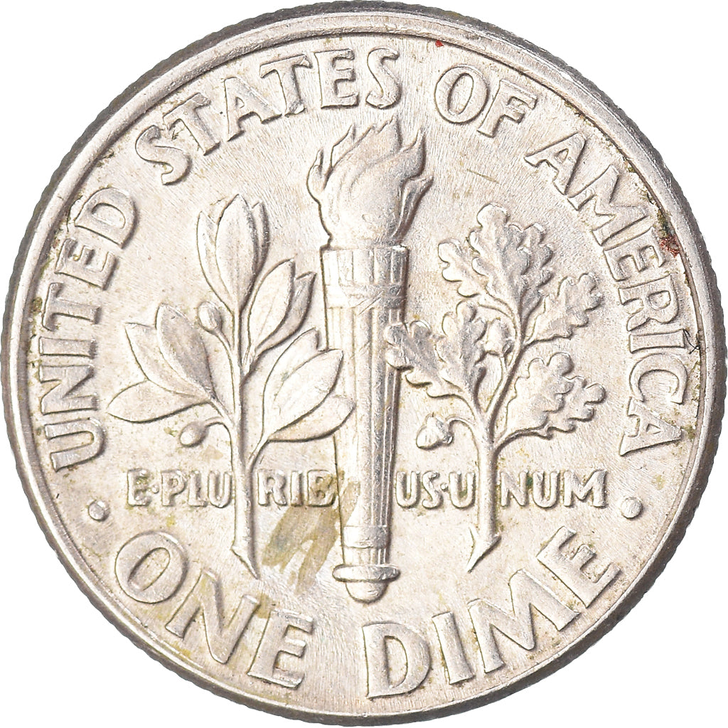 Moneda, Estados Unidos, Dime, 1998