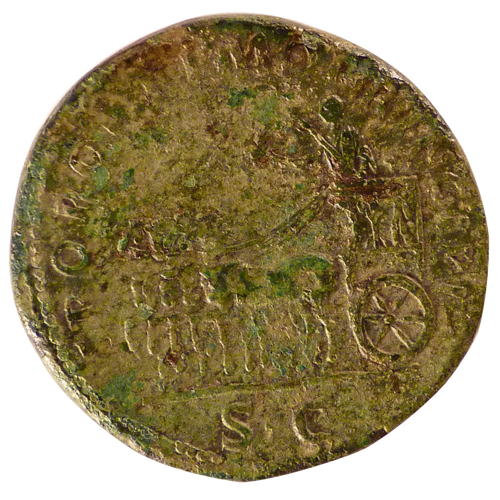 Sestertius, Roma, AU(50-53), Bronze, 27.40