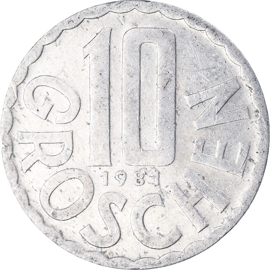Moneta, Austria, 10 Groschen, 1981
