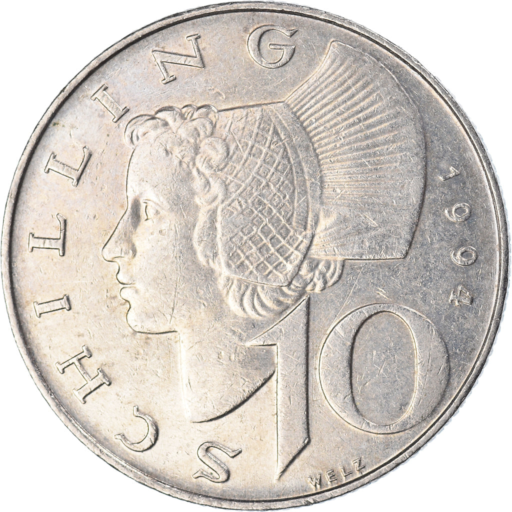Munten, Oostenrijk, 10 Schilling, 1994