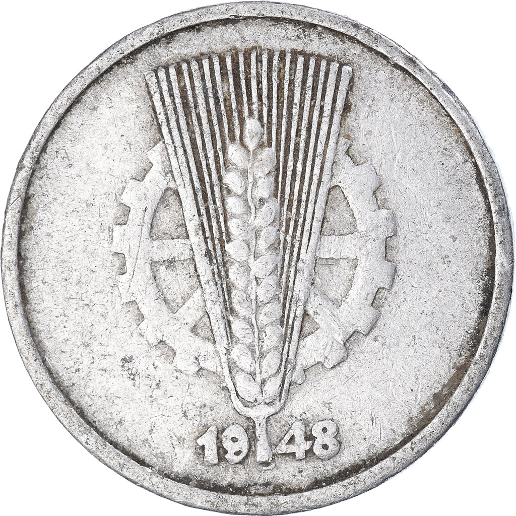 Munten, DUITSE DEMOCRATISCHE REPUBLIEK, 10 Pfennig, 1948