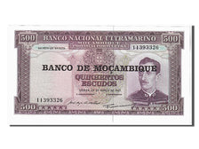 Banknote, Mozambique, 500 Escudos, 1967, KM:110a, UNC(65-70)