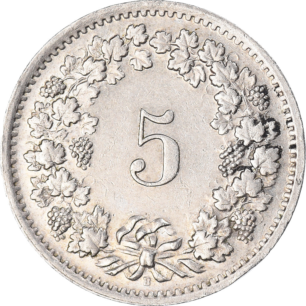 Moneta, Szwajcaria, 5 Francs, 1969