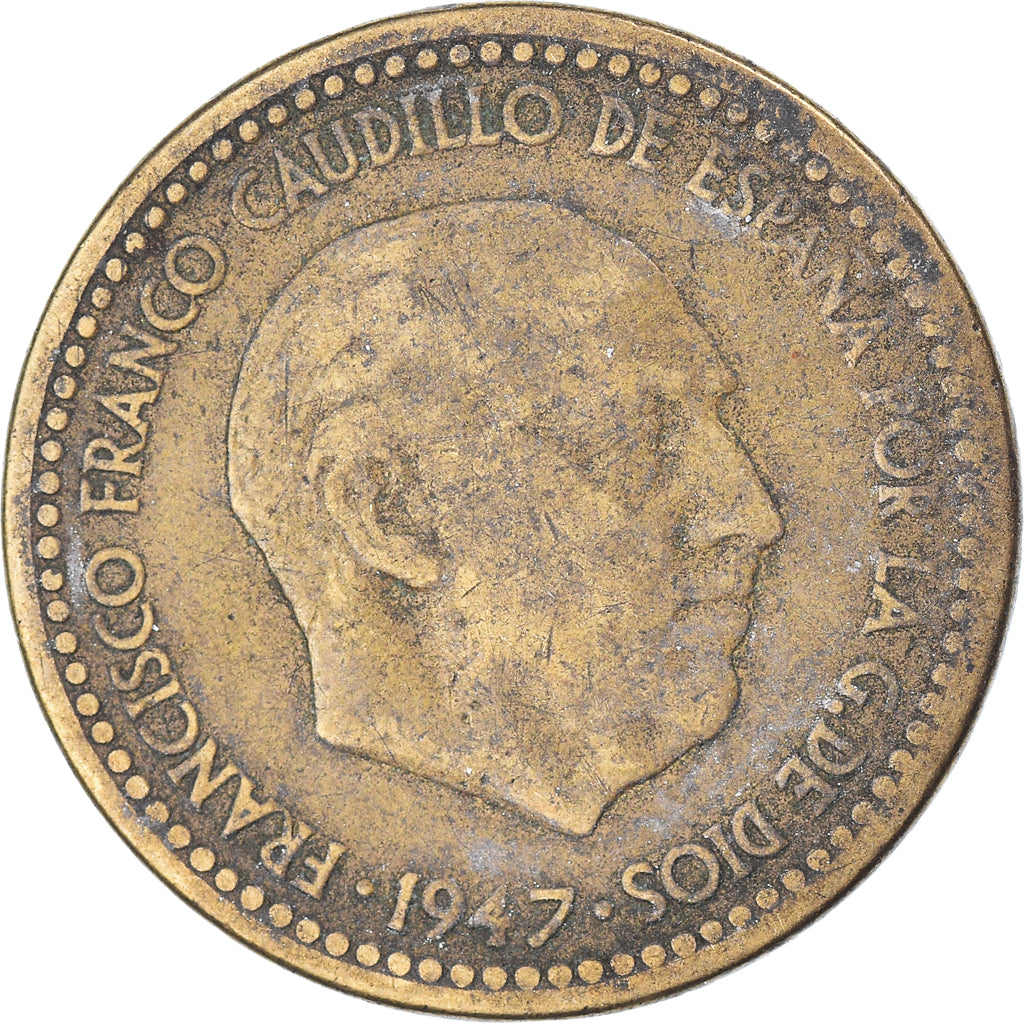 Moneta, Spagna, Peseta, 1947