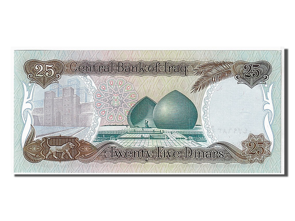 Geldschein, Irak, 25 Dinars, 1986, KM:73a, UNZ