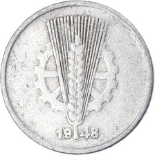 Moneta, REPUBBLICA DEMOCRATICA TEDESCA, 10 Pfennig, 1948