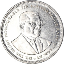Coin, Mauritius, 1/2 Rupee, 1990