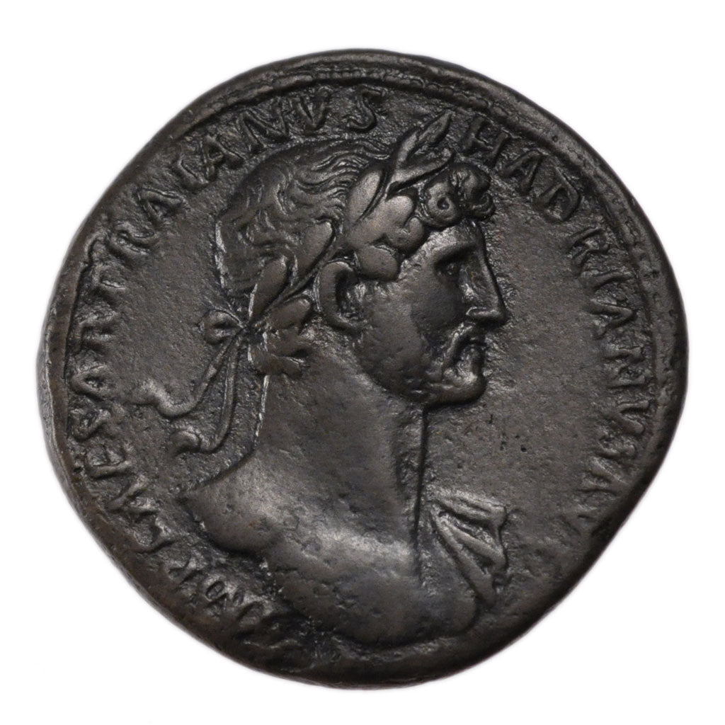 Hadrian, Sestertius, Roma, EF(40-45), Bronze, Cohen #194, 28.10