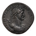 Hadrian, Sestertius, Roma, EF(40-45), Bronze, Cohen #194, 28.10