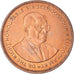 Moeda, Maurícia, 5 Cents, 1991
