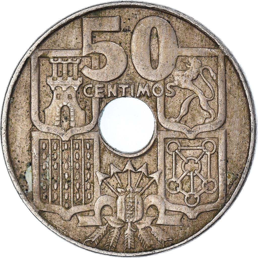 Moneda, España, 50 Centimos, 1963