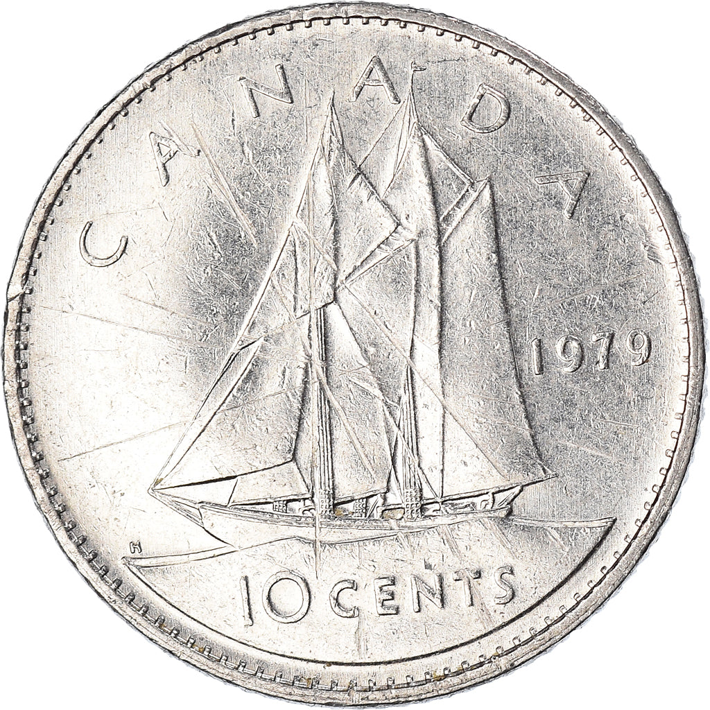 Coin, Canada, 10 Cents, 1919