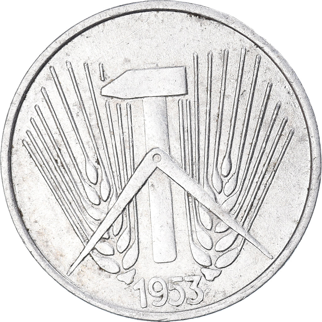 Moneta, Germania - Repubblica Democratica, 1 Pfennig, 1953