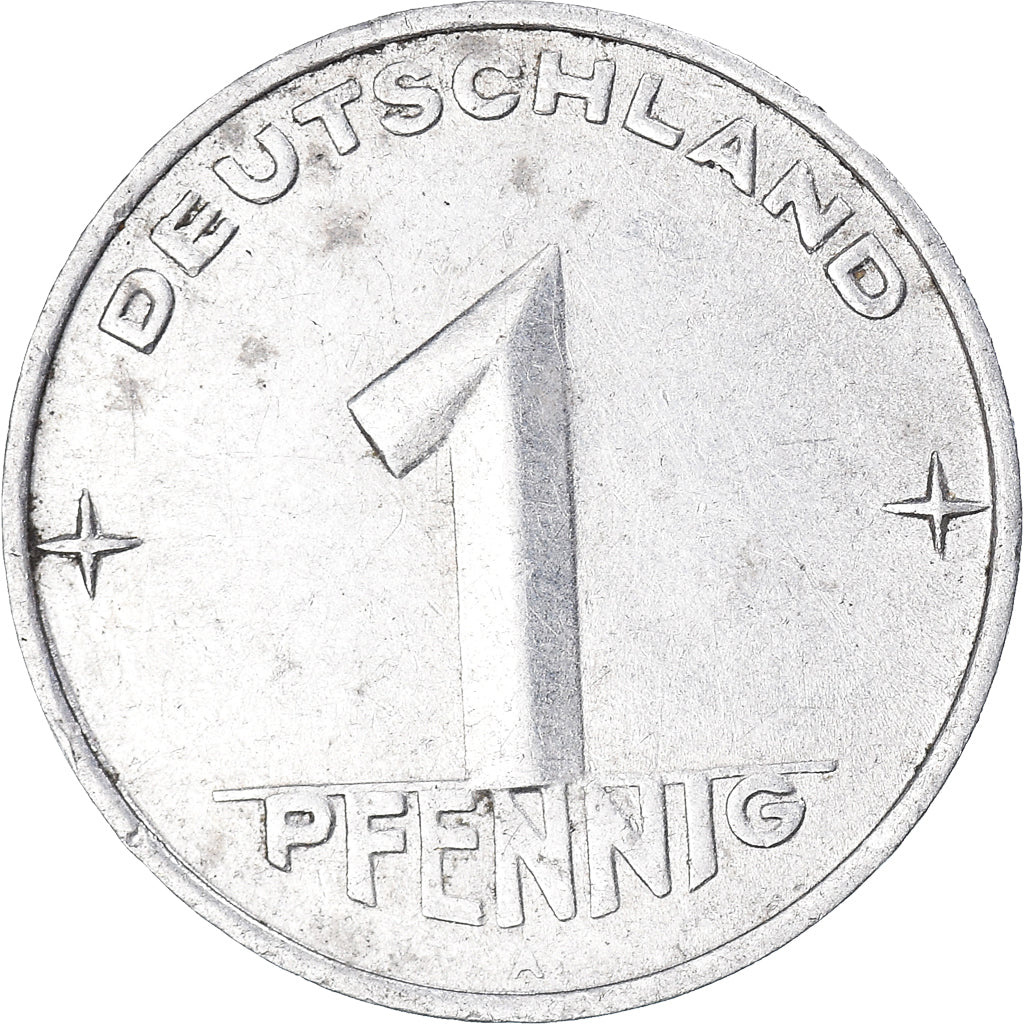 Moneta, Germania - Repubblica Democratica, 1 Pfennig, 1953