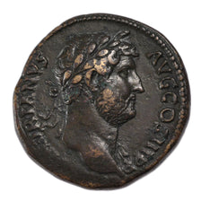 Hadrian, Sestertius, Roma, AU(50-53), Bronze, Cohen #1362, 28.10