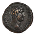 Hadrian, Sestertius, Roma, AU(50-53), Bronze, Cohen #1362, 28.10