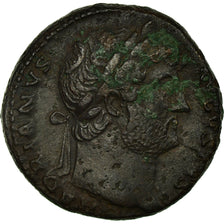 Hadrian, As, 125-127, Rome, Bronze, AU(50-53), RIC:828