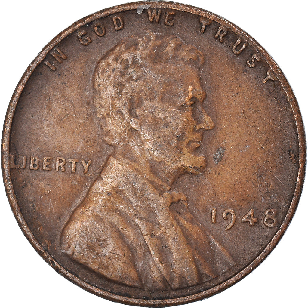 Münze, Vereinigte Staaten, Cent, 1948