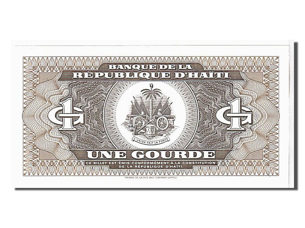 Banconote, Haiti, 1 Gourde, 1992, FDS