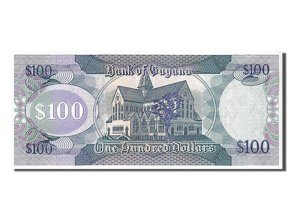 Guyana, 100 Dollars, 2006, KM #36b, UNC(65-70), B16778243