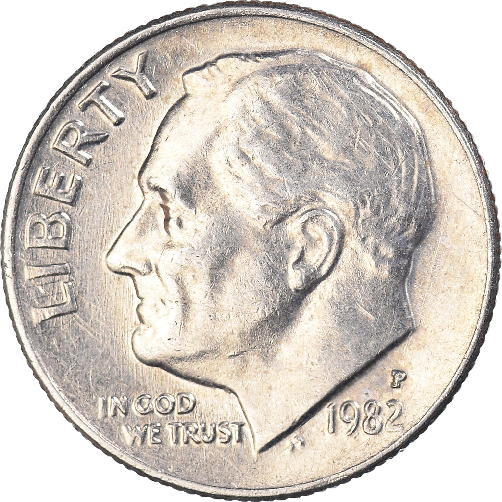 Munten, Verenigde Staten, Dime, 1982