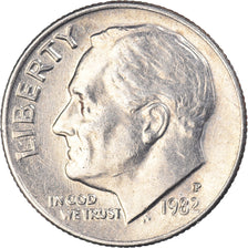 Munten, Verenigde Staten, Dime, 1982