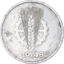 Moneta, REPUBBLICA DEMOCRATICA TEDESCA, 1 Pfennig, 1948