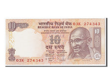 India, 10 Rupees, 2009, KM:95d, FDS