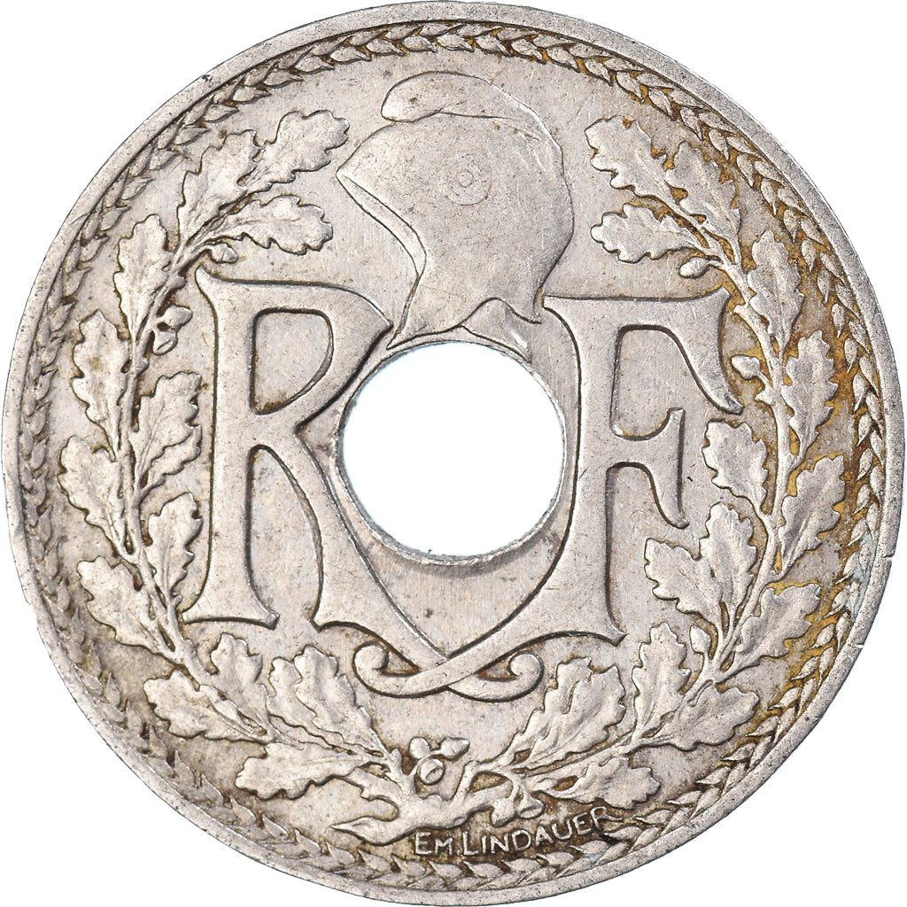 Coin, France, 25 Centimes, 1914