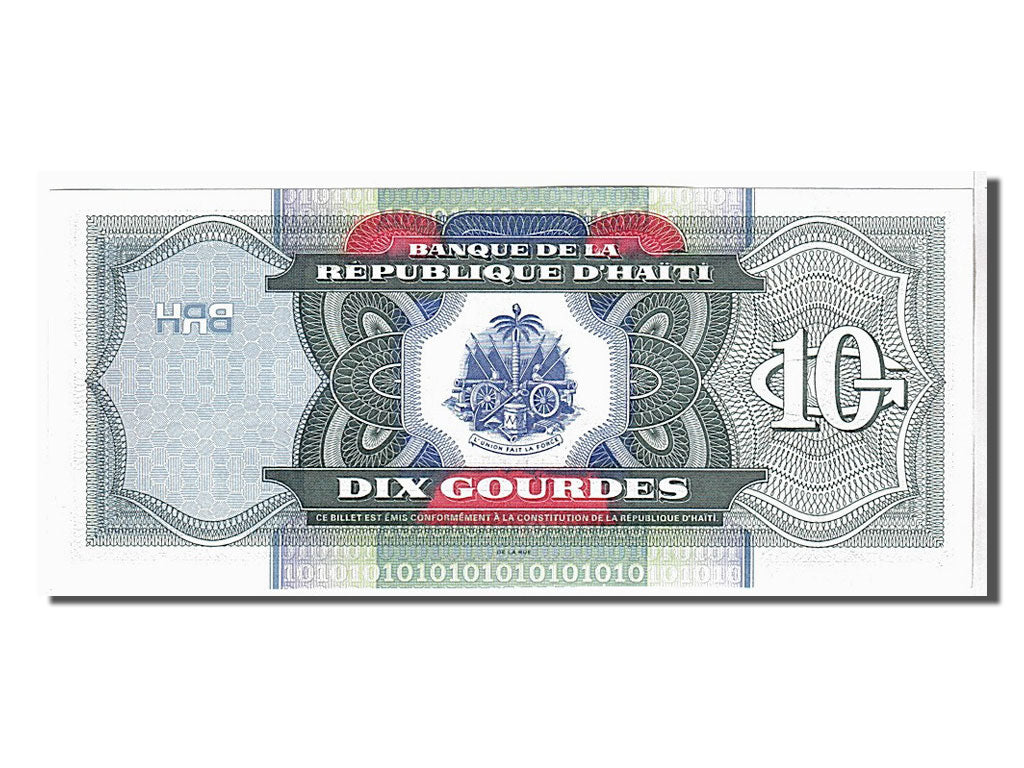 Haïti, 10 Gourdes type 2000