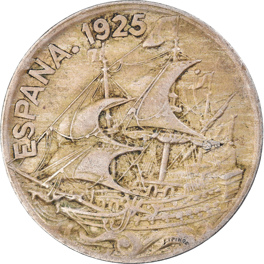 Moneda, España, 25 Centimos, 1925