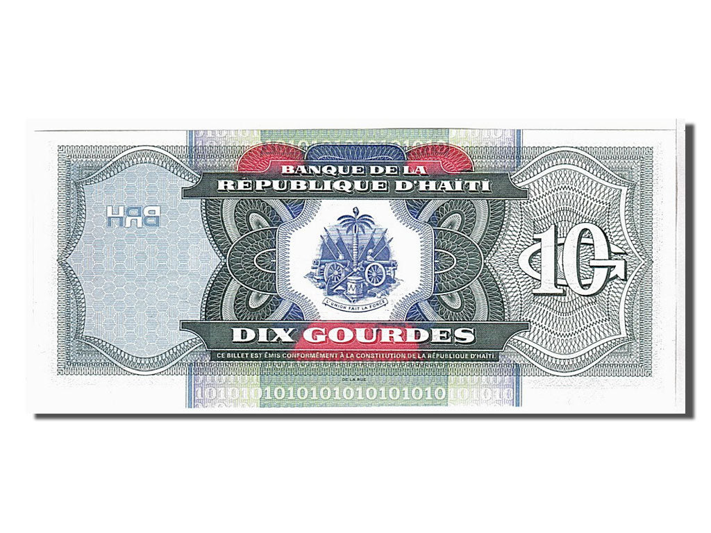 Banconote, Haiti, 10 Gourdes, 2000, KM:265a, FDS