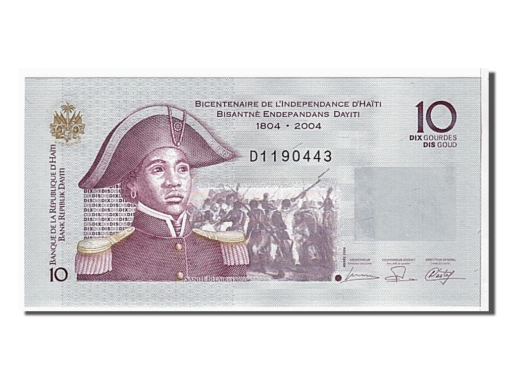 Banconote, Haiti, 10 Gourdes, 2006, FDS