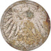Monnaie, Empire allemand, 10 Pfennig, 1896